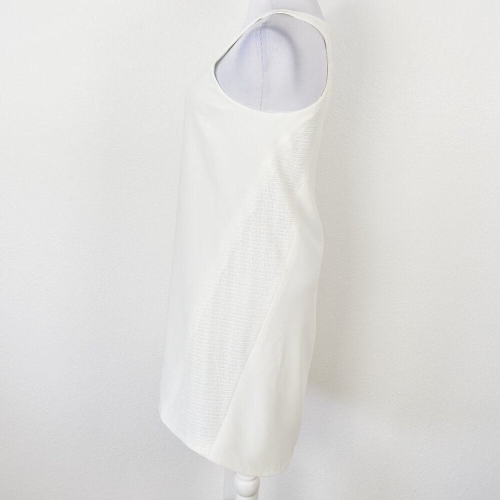 Rag & Bone Chieftain Textured Panel Racerback Tank Shift Mini Dress - 0 - Picture 7 of 9